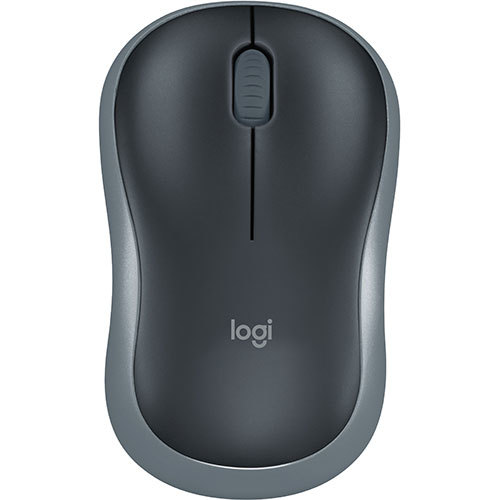  Logicool logicool беспроводная мышь M186 серый M186CG