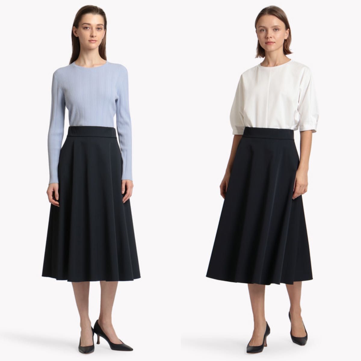 theory luxe 23SS ウォッシャブル 4WAYストレッチ スカート theory luxe 23SS ウォッシャブル 4WAYストレッチ スカート