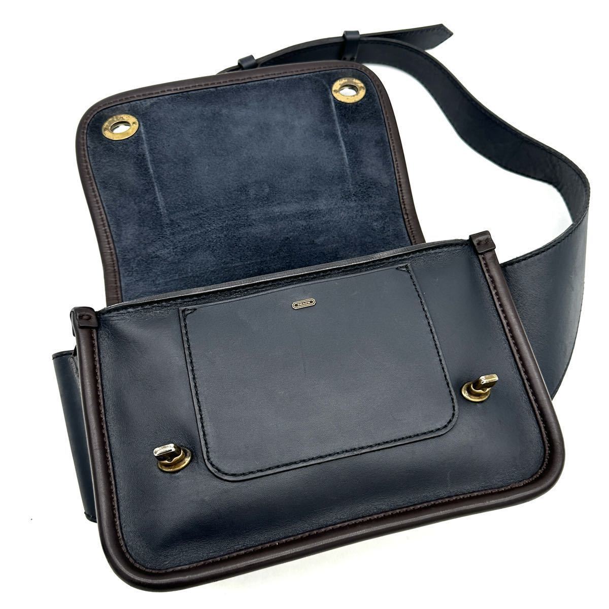 極美品】COACH オールド コーチ レガシー 70722 ウエストポーチ ボディ