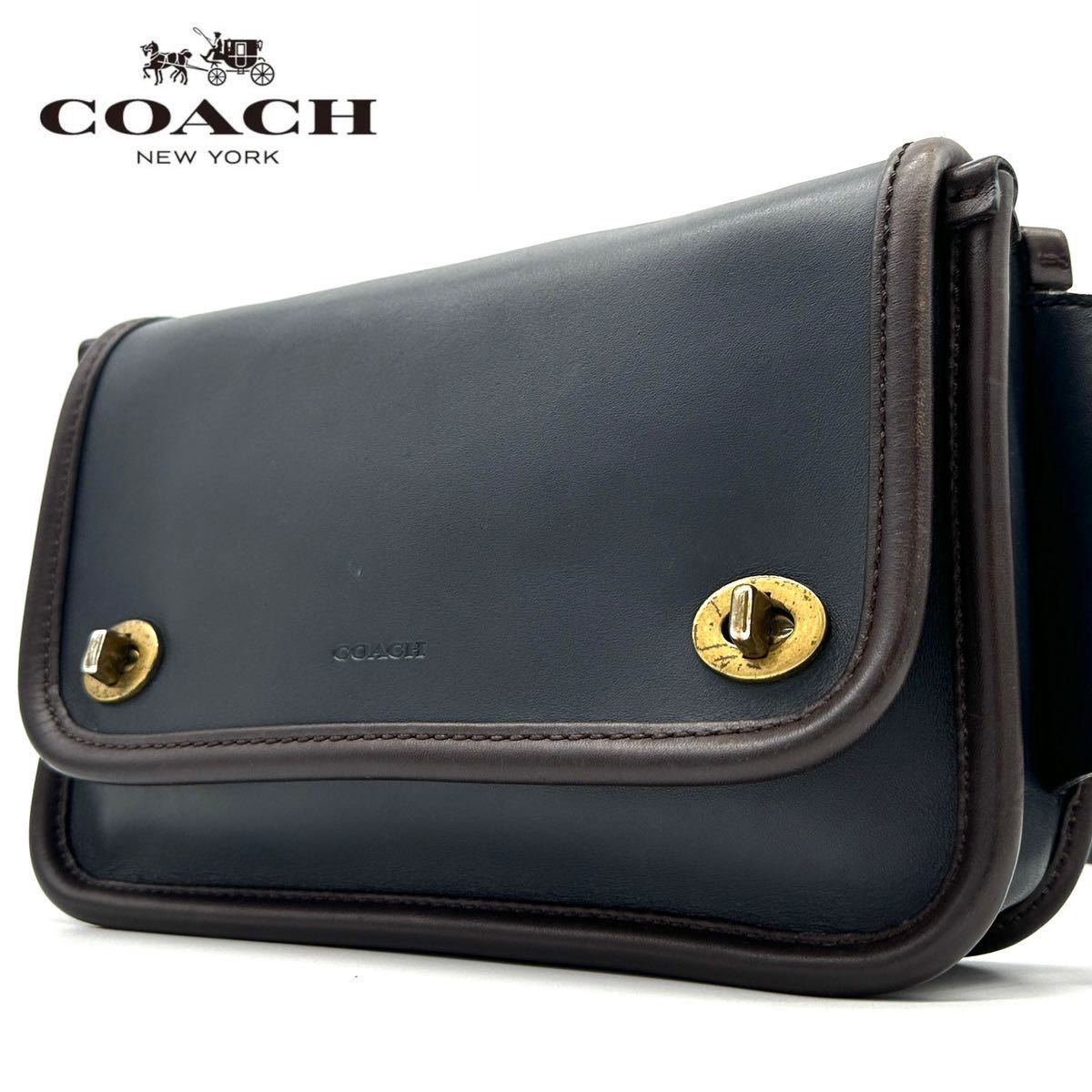 極美品】COACH オールド コーチ レガシー 70722 ウエストポーチ ボディ