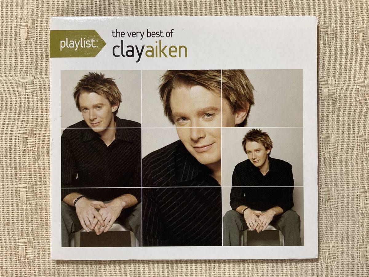 Clay Aiken クレイ・エイケン ◆Playlist: The Very Best Of Clay Aiken プレイリスト ベスト【輸入 US盤】アメリカン・アイドル準優勝者。_画像1