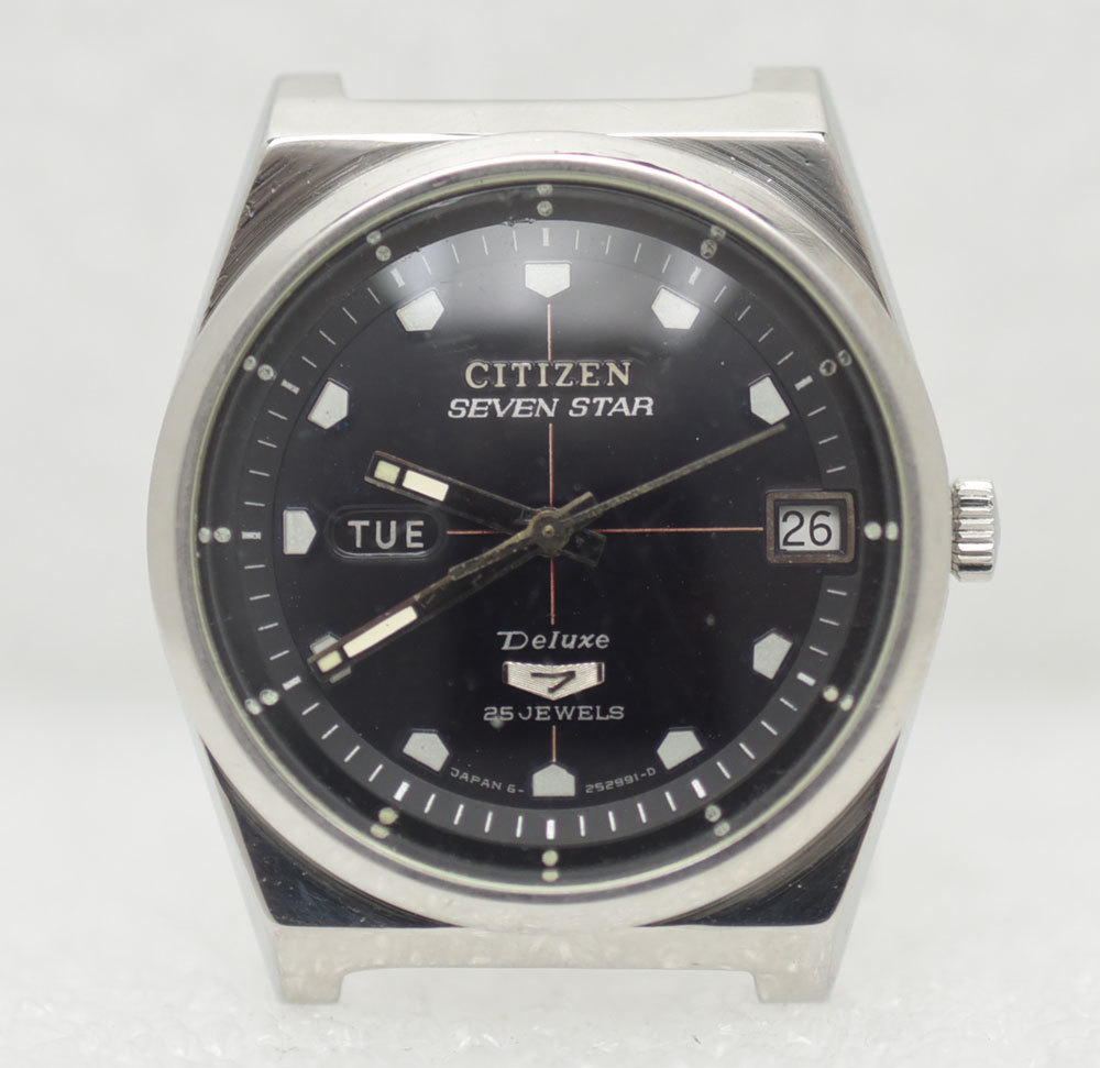 1969年頃 シチズン セブンスター デラックス 25石 自動巻き アンティーク 腕時計_画像1