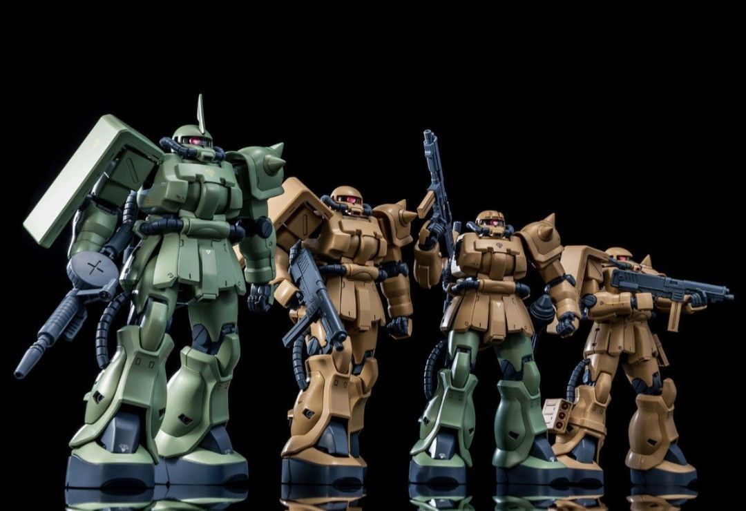 プレミアムバンダイ限定 MG 1/100 機動戦士ガンダム0083 ザクII F2型 キンバライト基地仕様