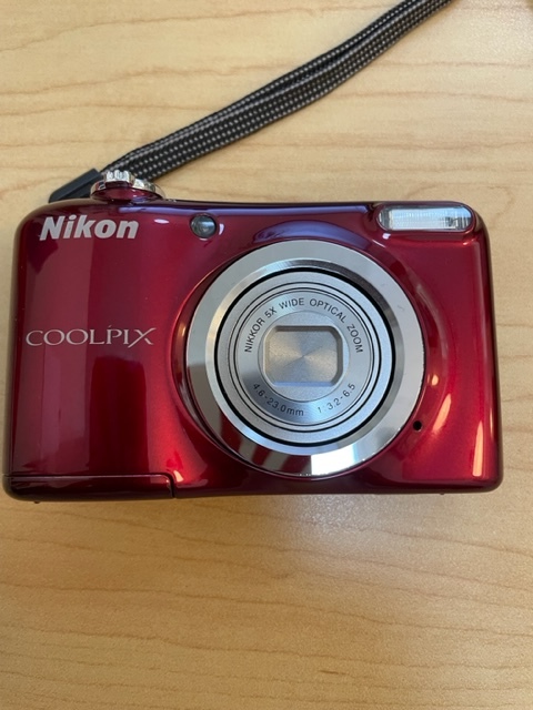 ☆Nikon デジタルカメラ COOLPIX A10 赤 中古品 - デジタルカメラ