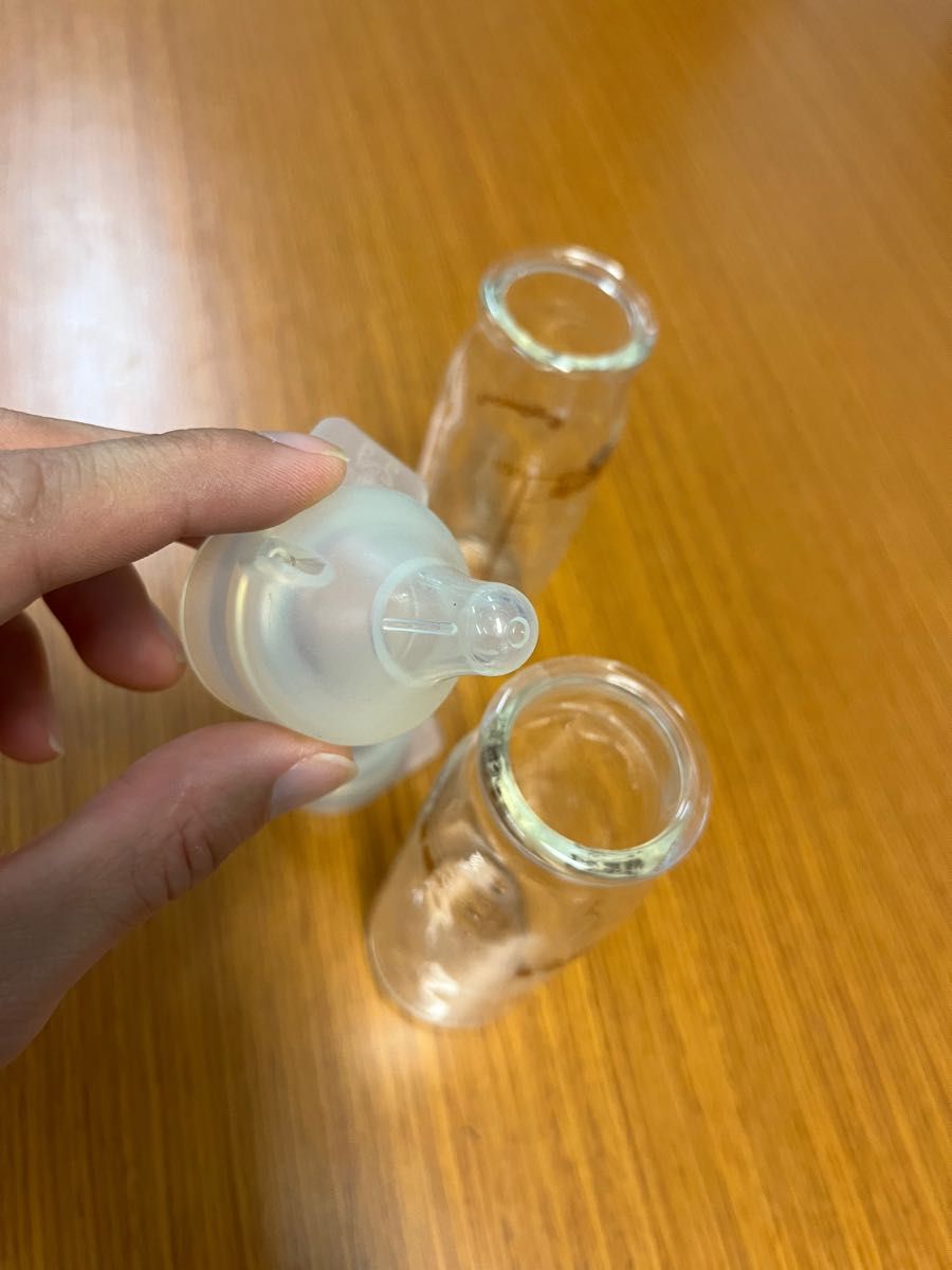 Pigeon 哺乳瓶 ピジョン  母乳実感　病産院用哺乳瓶セット ２個