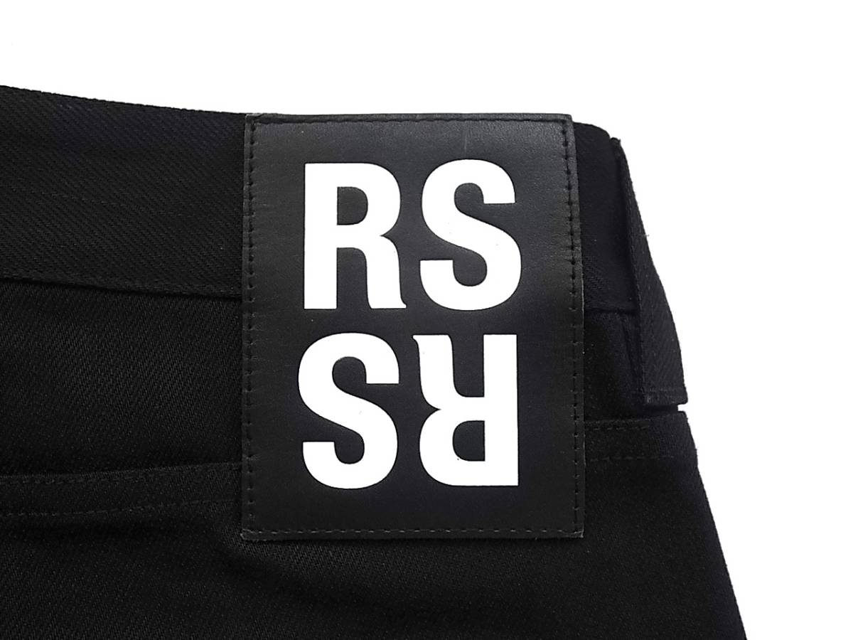 RAF SIMONS Raf Simons [Christiane F.]Regular fit jeans with patches size29