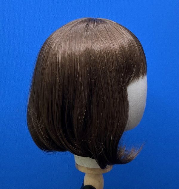 CR11071 WG⑤[ мода ] новый товар полный парик Bob машина Lumix Brown жаростойкий натуральный ime чейнджер маленький лицо есть перевод женский 
