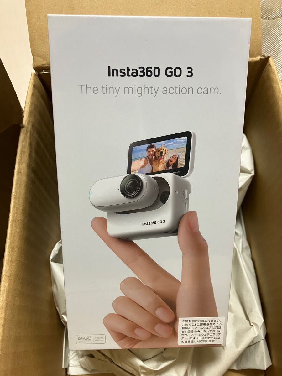 【新品】Insta360 GO 3 64GB CINSABKA_GO301