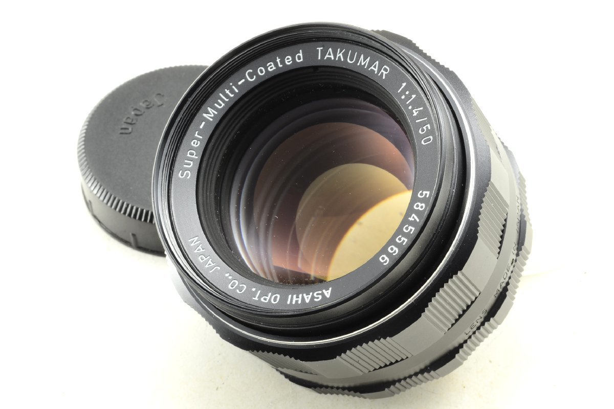 独特の素材 50mm TAKUMAR Super-Multi-Coated 【良品】Asahi F1.4