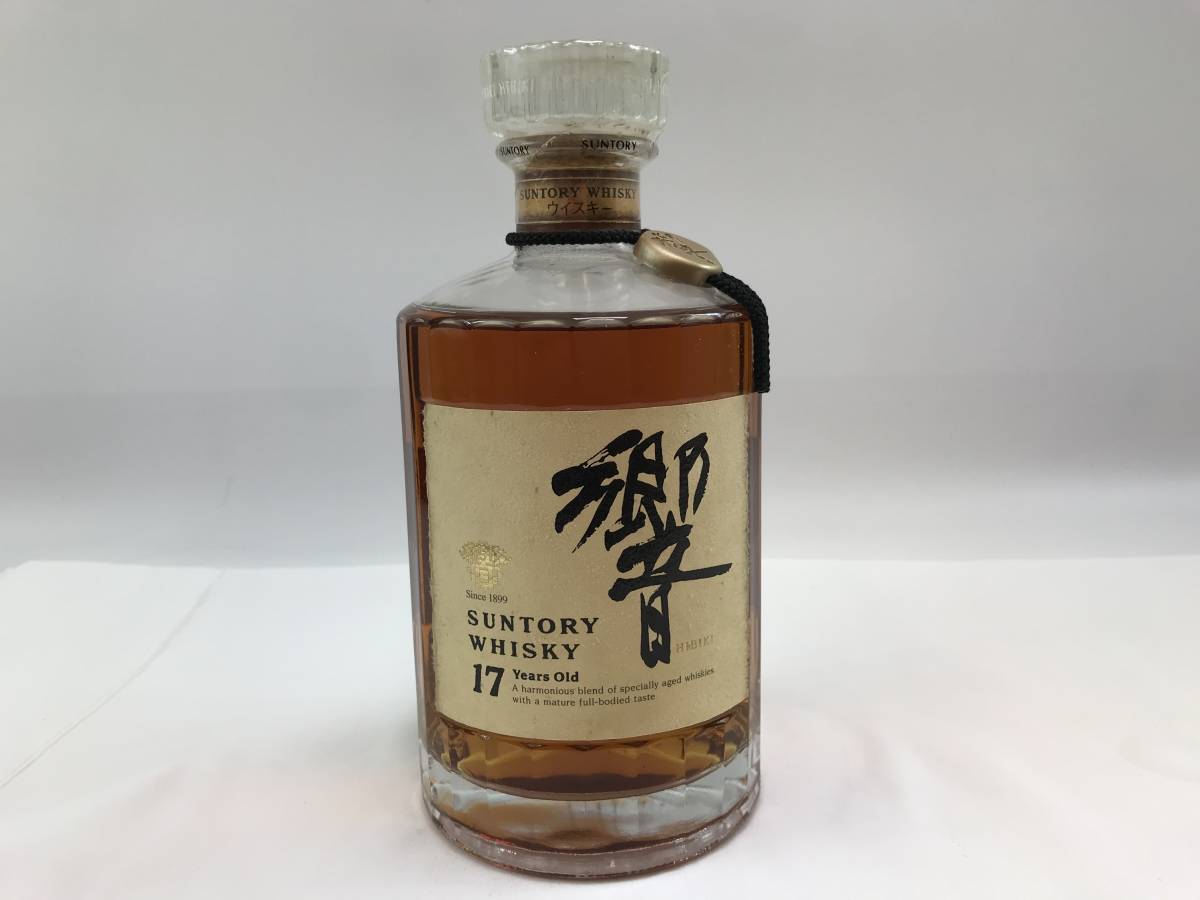 古酒 SUNTORY WHISKY HIBIKI サントリー ウイスキー 響 17年 裏