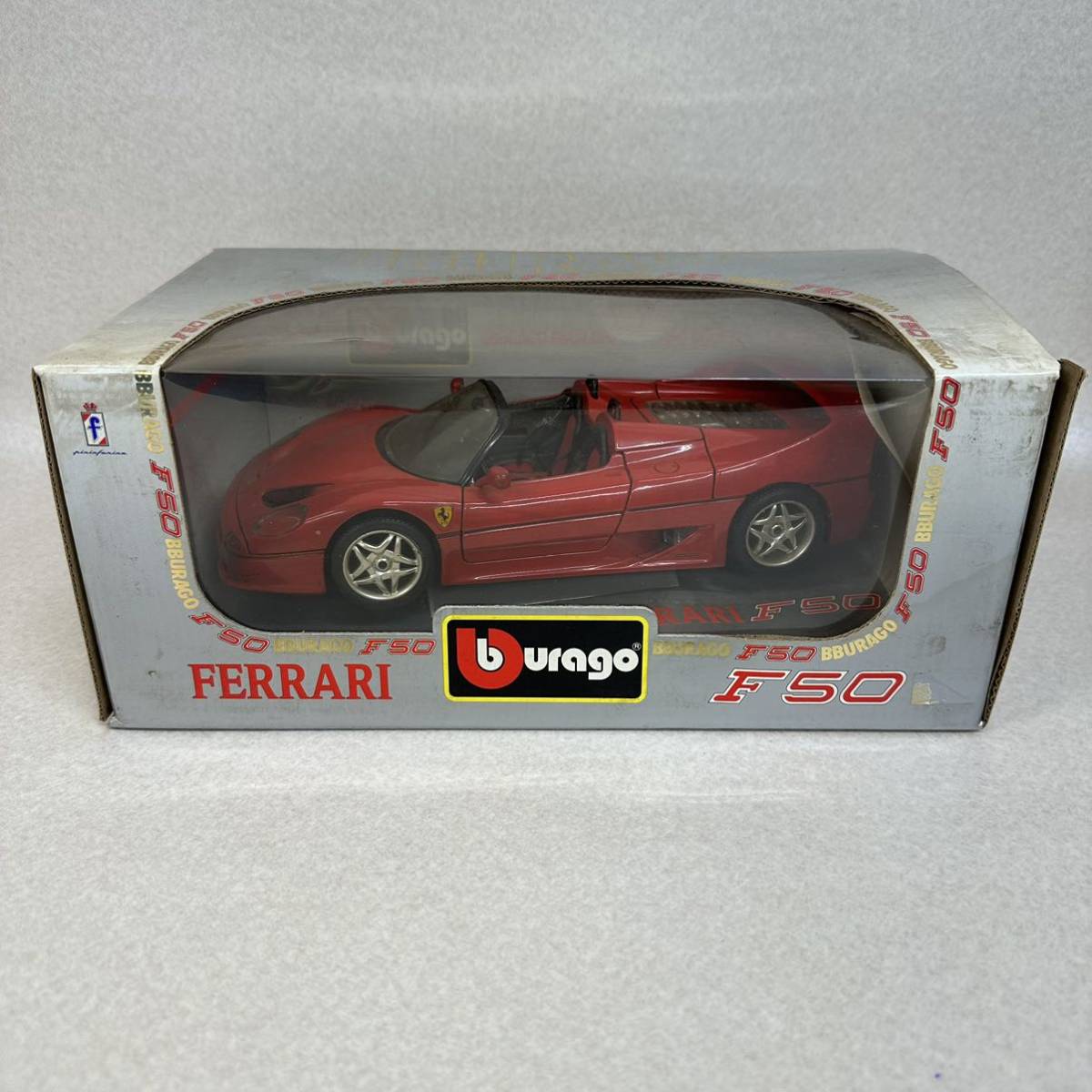 F1087☆ burago ブラーゴ 1/18 FERRARI フェラーリ F50（1995） 商品