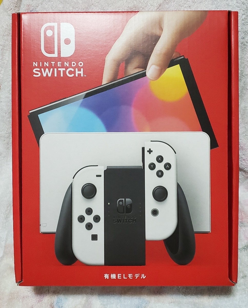 新品未開封 Nintendo Switch(有機ELモデル) Joy-Con(L)/(R) ホワイト