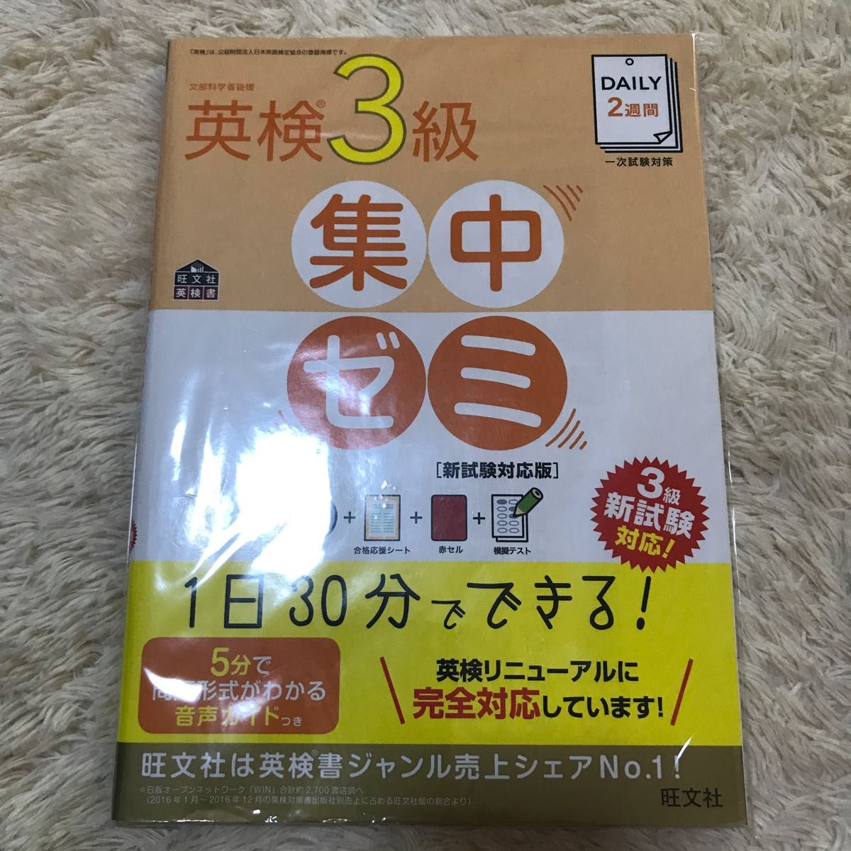 CD付DAILY2週間 英検3級集中ゼミ 新試験対応版 (旺文社英検書)