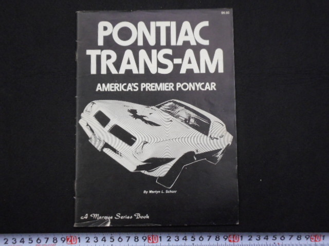 本　車　トランザム　ポンテアック　PONTIAC TRANS-ASM AMERICA`S PREMIER PONYCAR