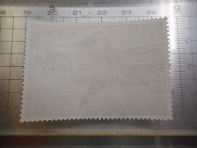 切手　古い切手　記念切手 　日本郵便　１００　制多加童子像 　観音　阿修羅　弥勒菩薩　仏像　観音像　仏　彫刻　等　NIPPON　ーMー058_画像3
