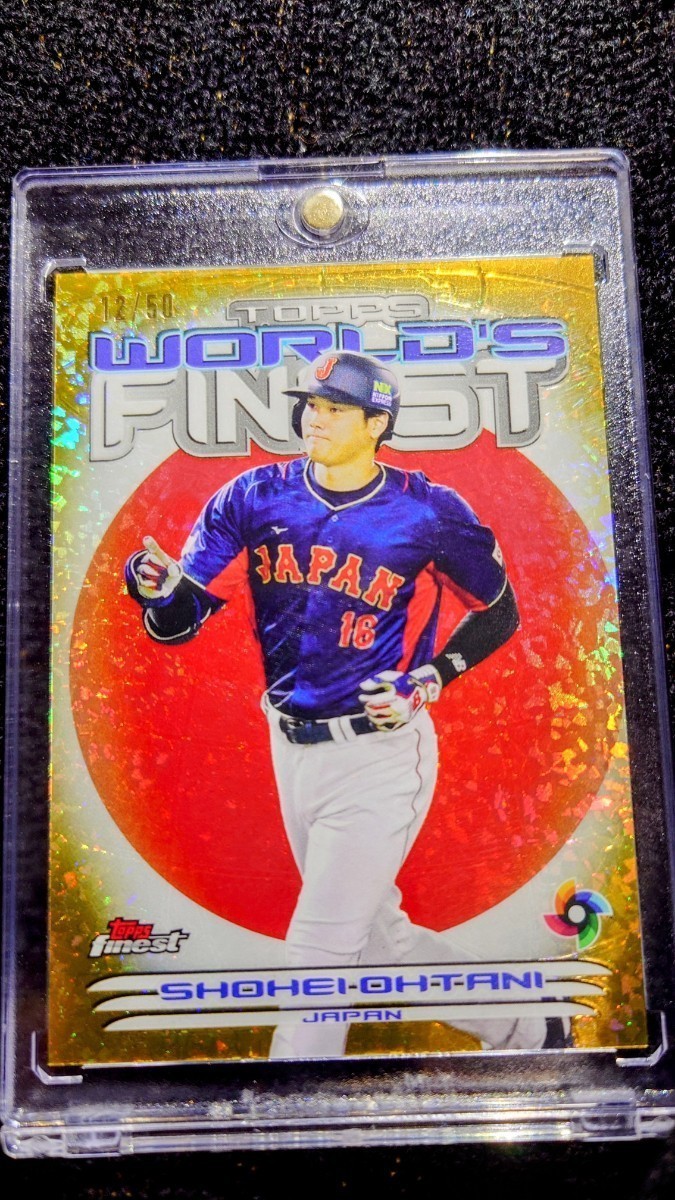 . TOPPS. Finest. Would's Finest. SHOHEI OHTANI大谷翔平