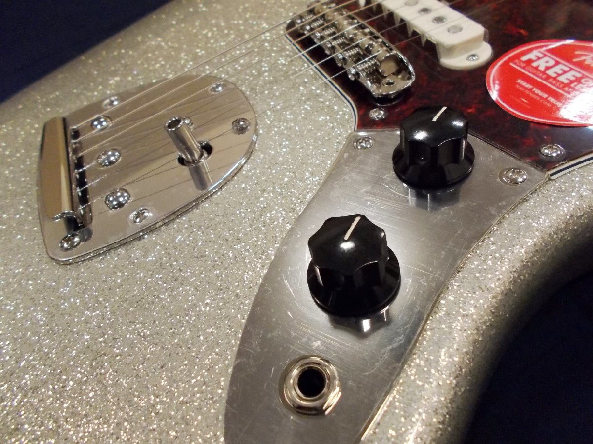 アウトレット特価 Squier by Fender FSR Classic Vibe '60s Jaguar LRL TSPG MH Silver Sparkle スクワイヤー ジャガー_画像7