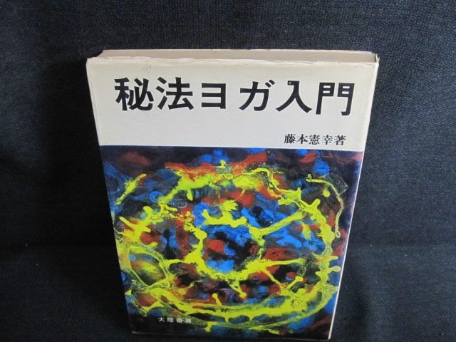 秘法ヨガ入門　藤本憲幸著　シミ日焼け強/HFI_画像1