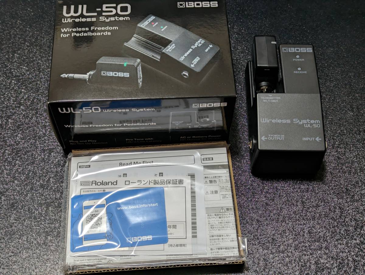 中古美品】BOSS ( ボス ) / WL-50 ギターワイヤレスシステム | JChere