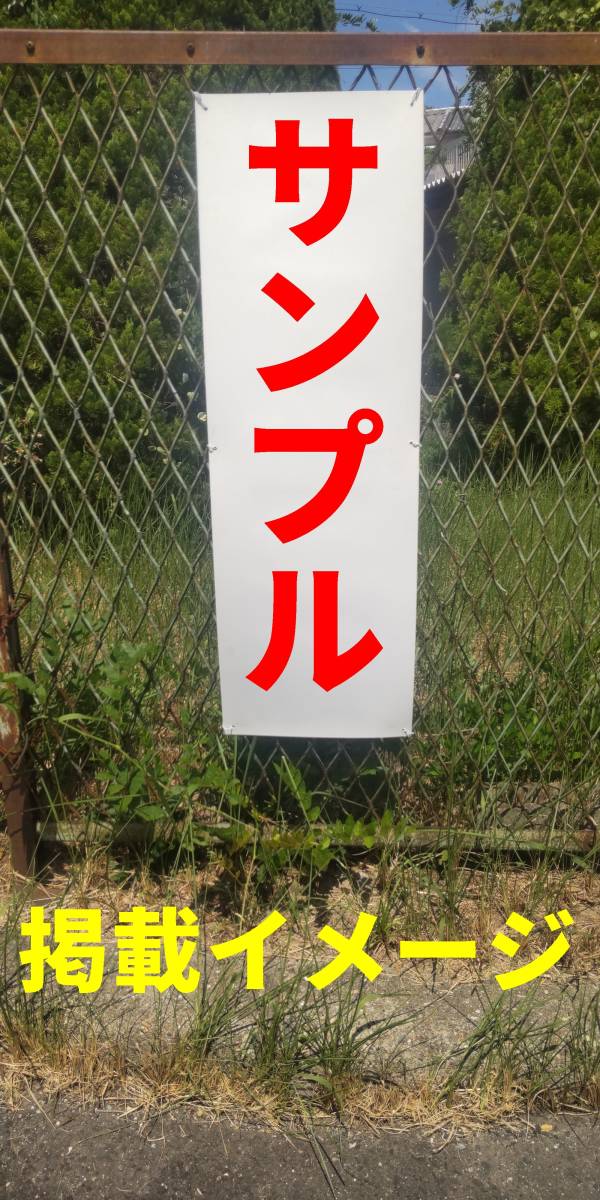 お手軽短冊看板ロング「防犯カメラ設置中（赤）」【防犯・防災】屋外可_画像5