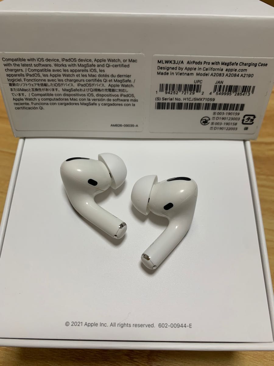 AirPods Pro 両耳のみ ワイヤレスイヤホン 国内正規品 エアーポッズ