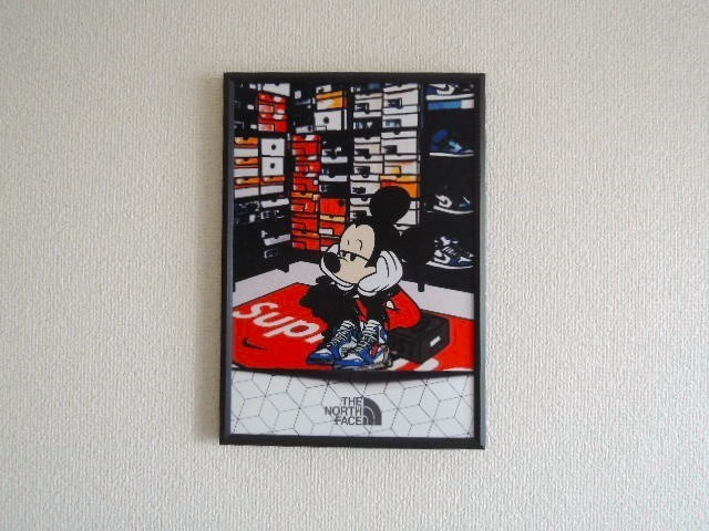 A4 額付き ポスター ミッキーマウス Mickey Mouse ノースシュプ A4 額付き ポスター ミッキーマウス Mickey Mouse ノースシュプ