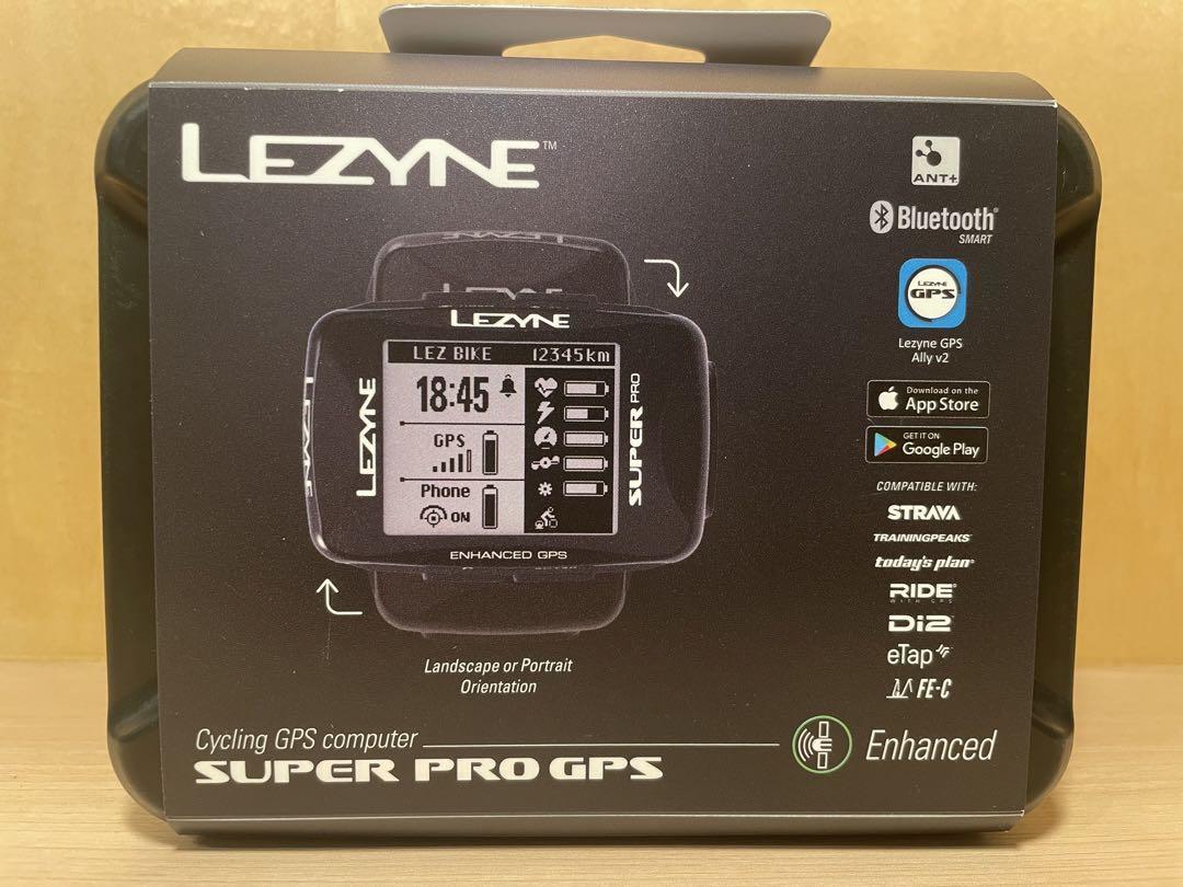 超美品の 【新品】Lezyne｜Super サイクルコンピュータセット GPS Pro