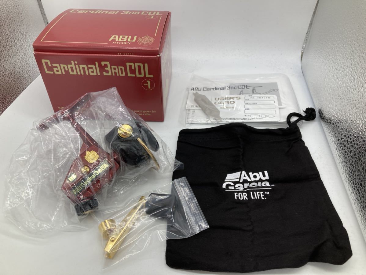 驚きの価格が実現！】 CDL カーディナル3RD アブ 新品未使用 ABU 渓流