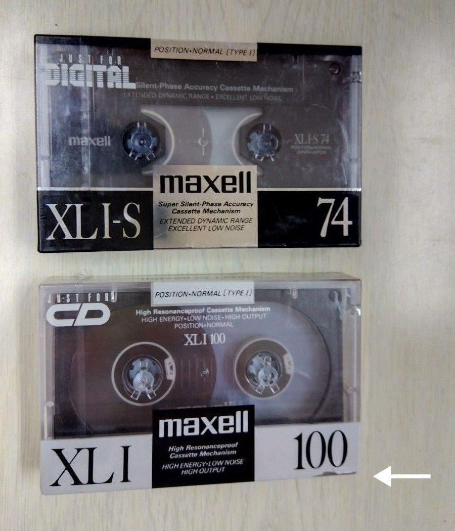 未開封　maxell XLI・S　74  カセットテープ