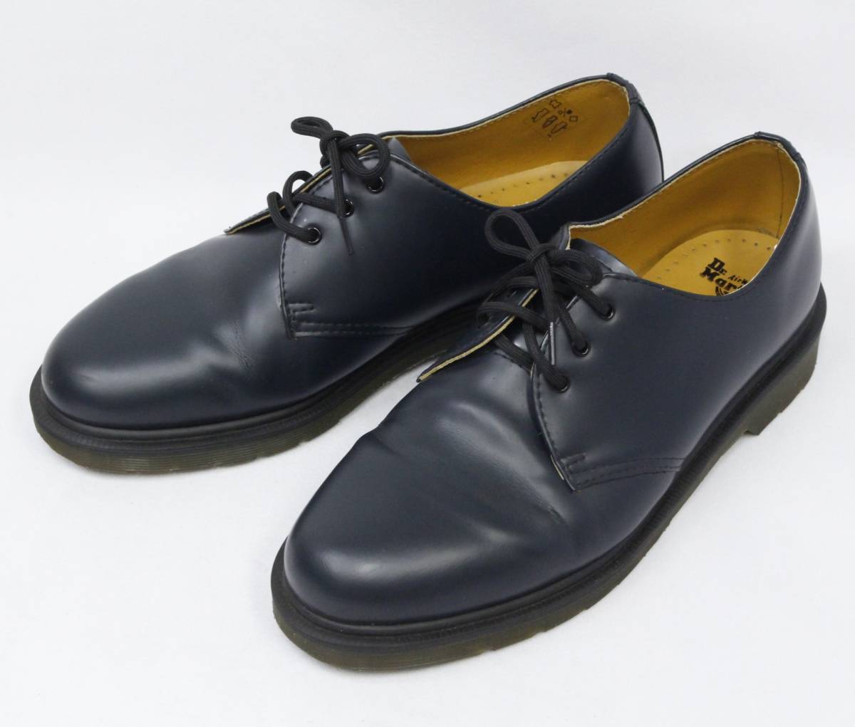 ドクターマーチン【Dr.Martens】AirWair／3ホールシューズ／ネイビー／約26cm UK 7／AW006 GV11Q／革靴 ビジネスシューズ 2212-N0023V(NT)_画像1