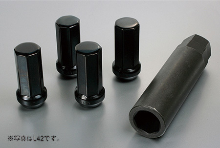 KYO-EI キョーエイ 極限 袋タイプ ブラック M12×P1.25 50mm テーパー座60° 袋ナット HPF3B5_画像2