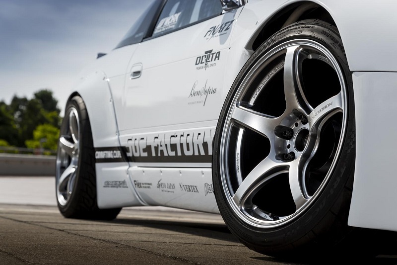 WORK EMOTION T5R ホンダ オデッセイ RB1 1台分 1ピース ホイール 4本 【17×7.0J 5-114.3 +53】アイスホワイト_画像8