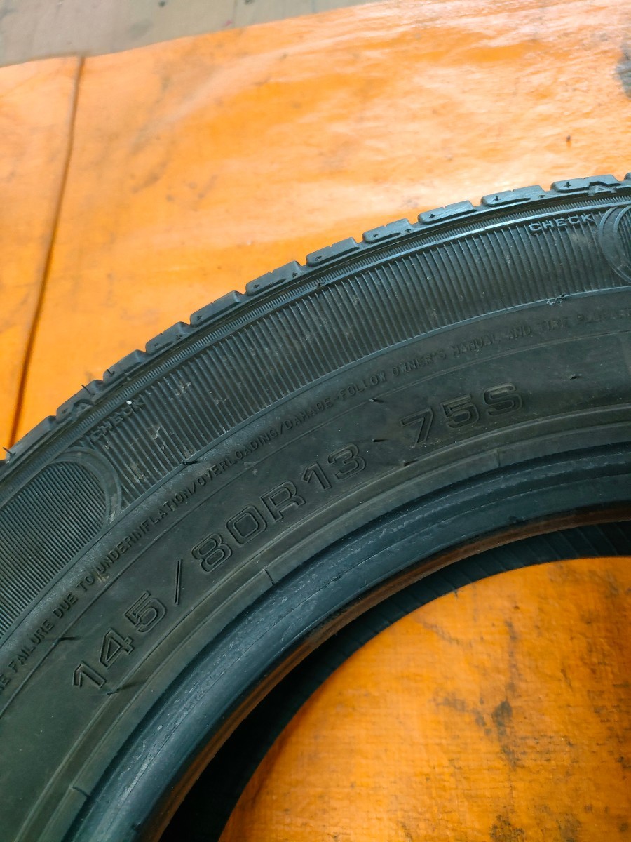 [G829]GOODYEAR GT-ECO Stage 145/80R13 normal tire 2 ps only 