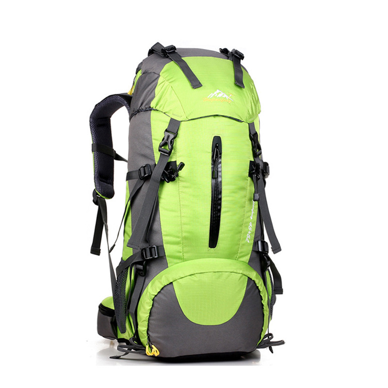 新品 アウトドア バック 登山リュック 45+5L 大容量 リュックサック 旅行 登山用バッグ ハイキングバッグ 防水 色選択可 オレンジ_画像9