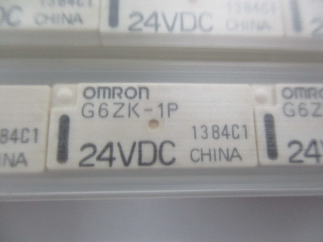 オムロン OMRON G6ZK-1P 24V DC リレー 新品 正規ルート購入品 デッド
