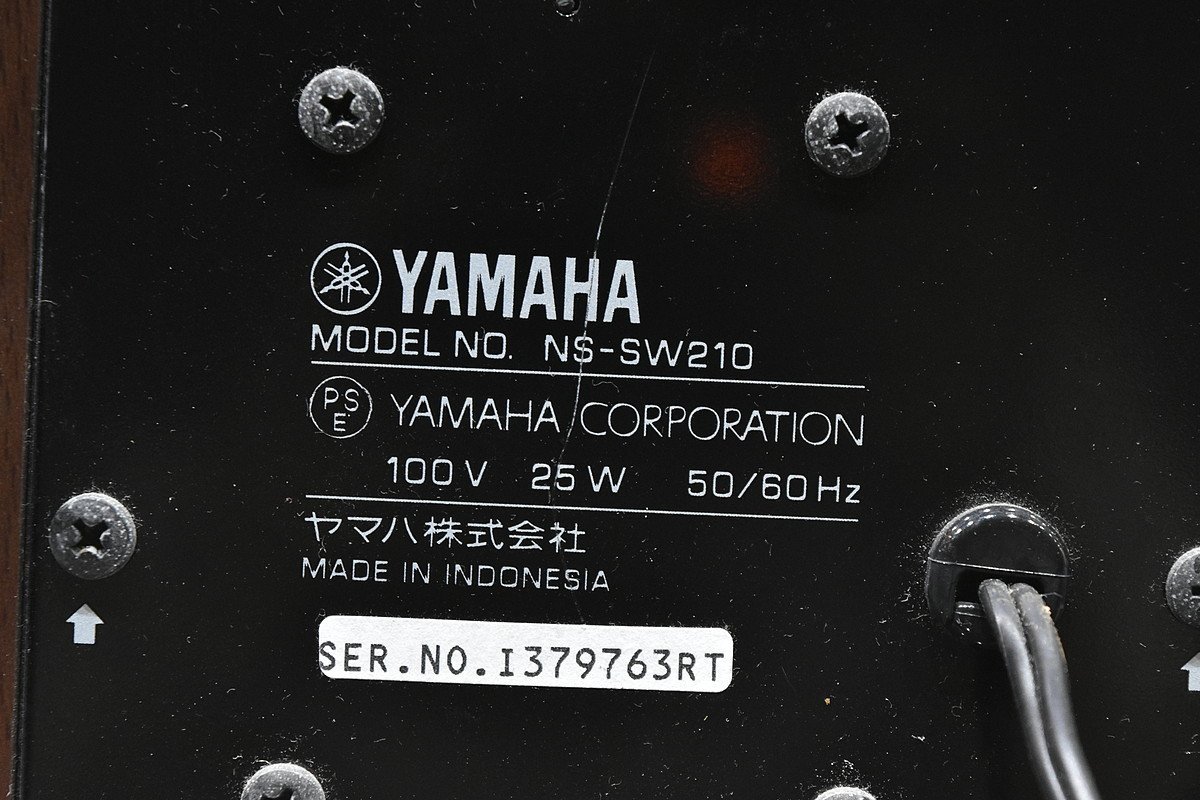 YAMAHA ヤマハ サブウーファー NS-SW210-–日本Yahoo!拍賣|MYDAY YAMAHA ヤマハ サブウーファー NS-SW210-–日本Yahoo!拍賣|MYDAY