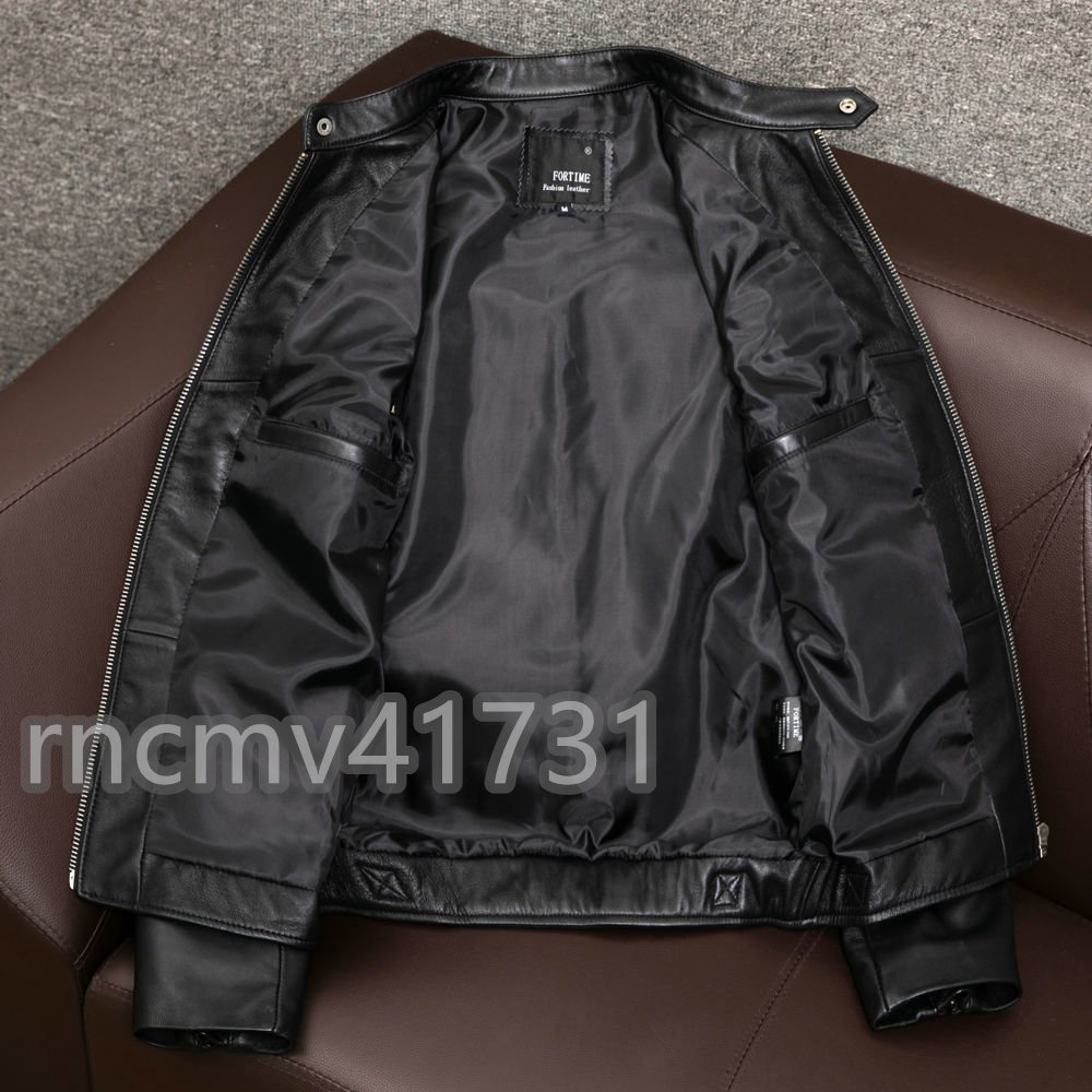 「81SHOP」本革レザージャケット牛革空軍フライトスーツ大きいサイズジャケットコートS～5XL_画像3