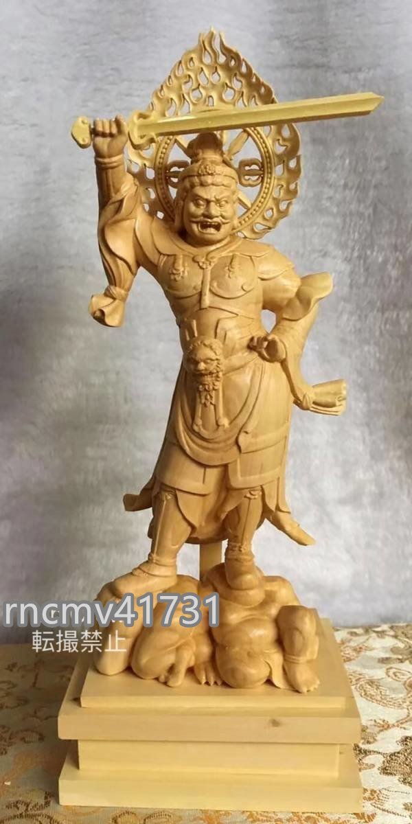 81SHOP」 四天王像一式 木彫仏像 切金 仏師手仕上げ品 高さ28.5 81SHOP」 四天王像一式 木彫仏像 切金 仏師手仕上げ品 高さ28.5
