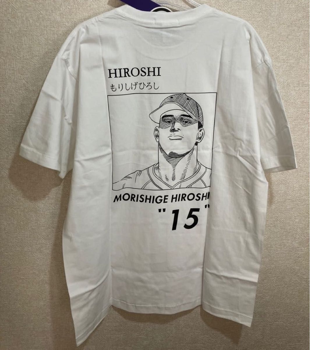 スラムダンク Slam dunk 森重寛 Tシャツ XLサイズ新品未使用 スラムダンク Slam dunk 森重寛 Tシャツ XLサイズ新品未使用
