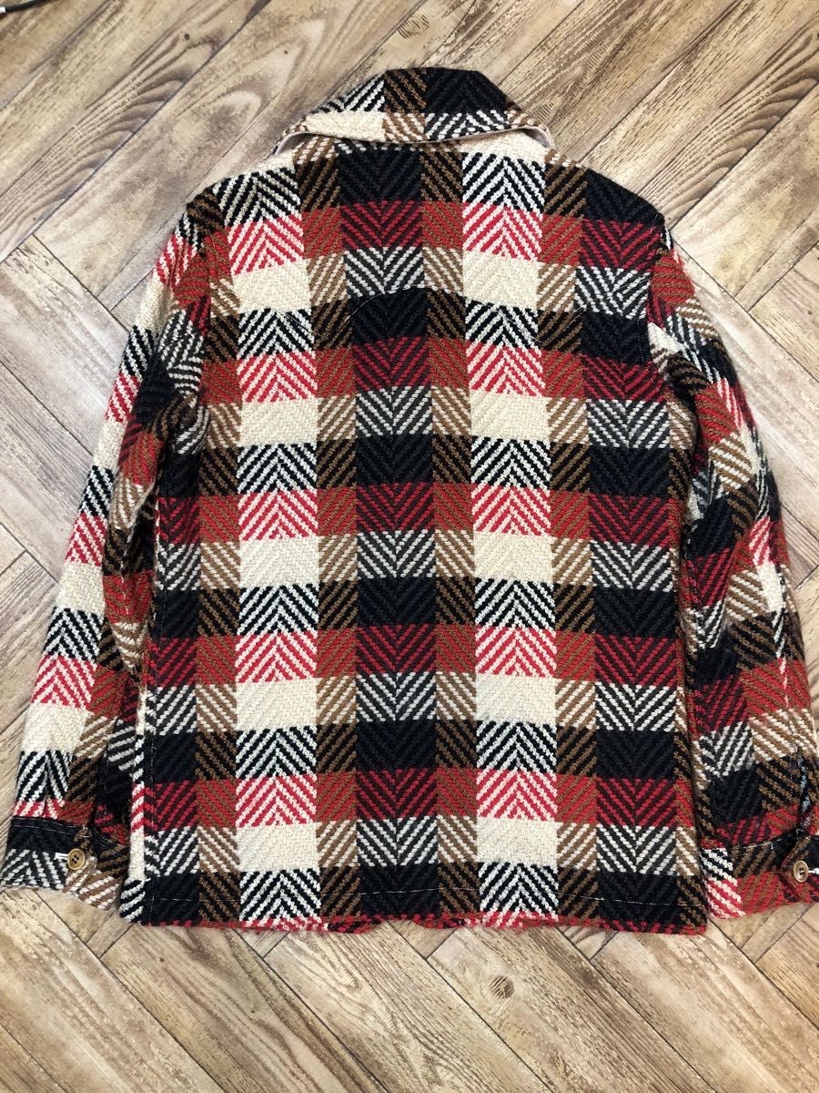 TMT   ORIGINAL WOOL PLAID HUNTER JACKET