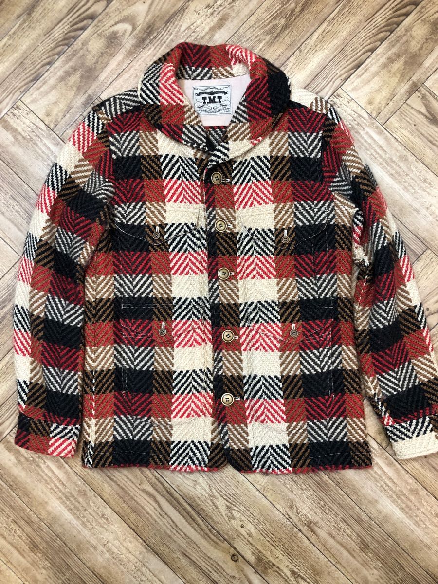 TMT   ORIGINAL WOOL PLAID HUNTER JACKET