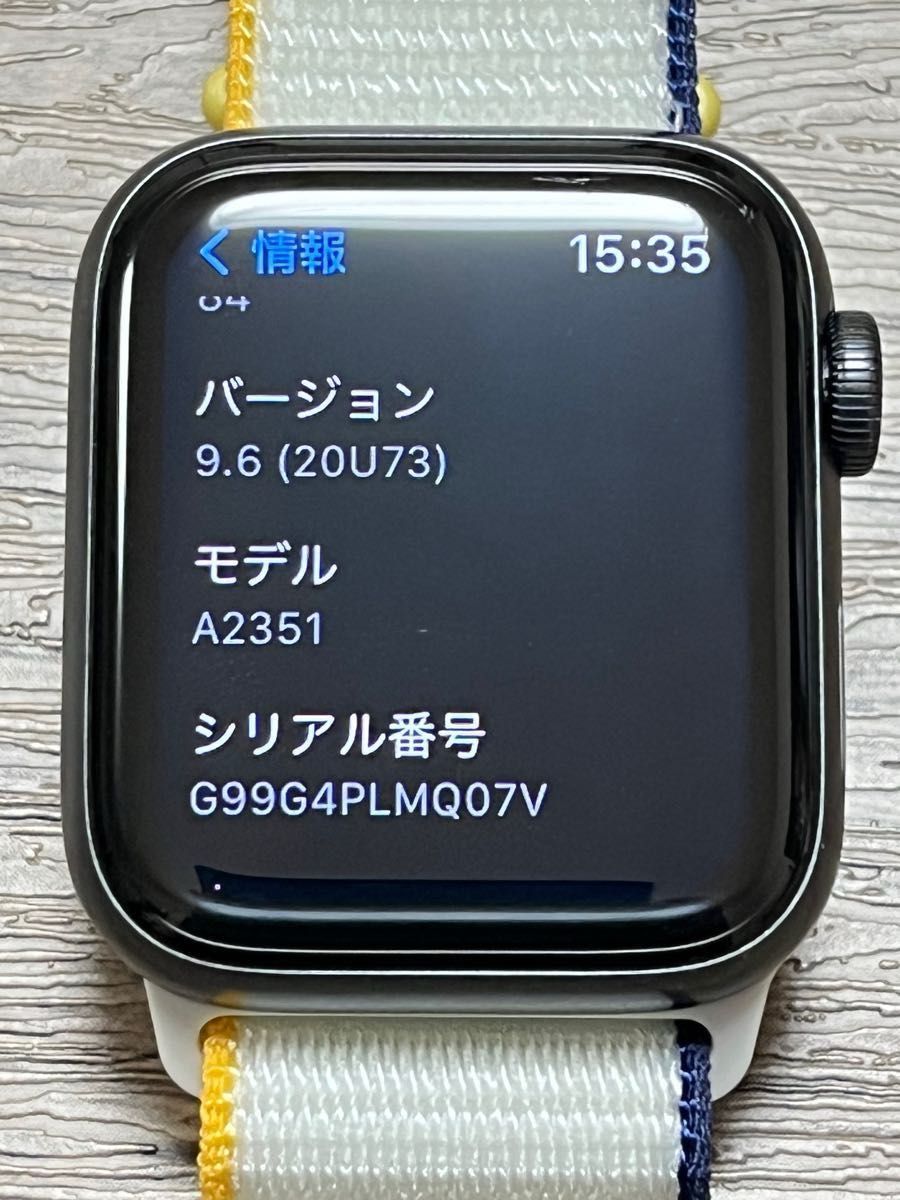 Apple Watch SE（第1世代） GPSモデル 40mm スペースグレイ