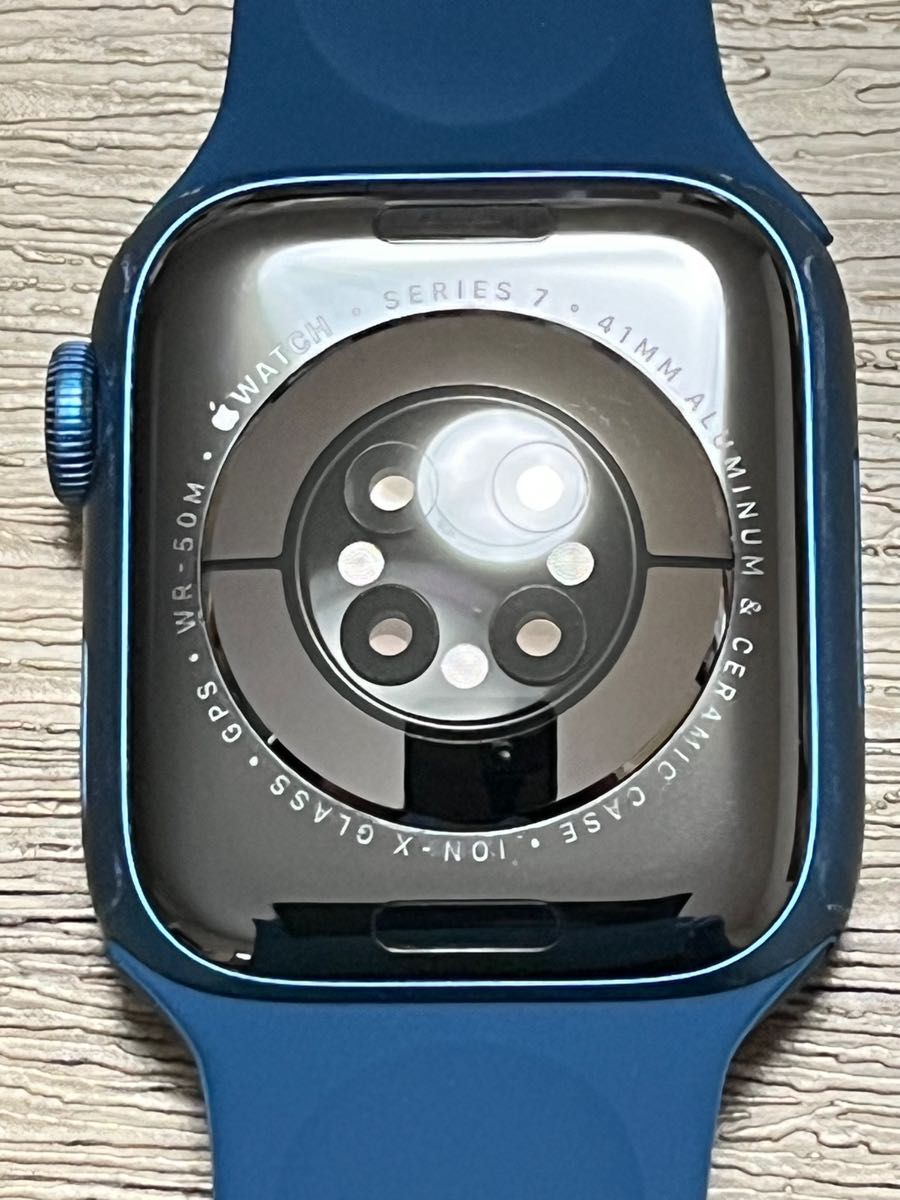 Apple Watch Series7 GPSモデル 41mm ブルーアルミニウム