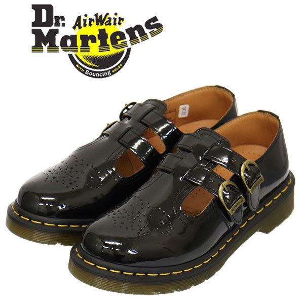 Dr.Martens (ドクターマーチン) 12916002 8065 Patent Leather Mary Jane Shoes パテントレザー メリージェーン シューズ BLACK UK4-約23.0