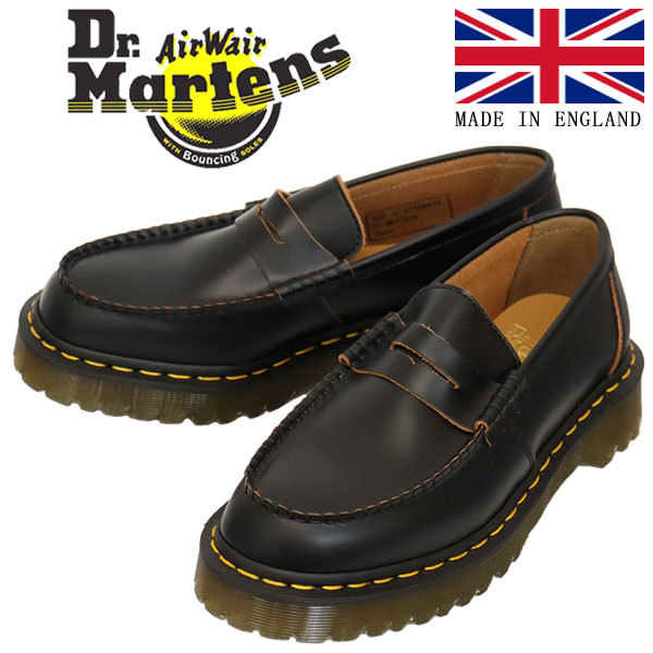 Dr.Martens (ドクターマーチン) 27826001 MIE PENTON BEX ペントン ローファー レザーシューズ BLACK イングランド製 UK6-約25.0cm