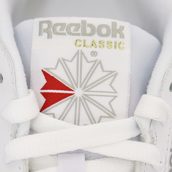 Reebok ( Reebok ) 100008491 Classic Leather Shoes Classic кожа foot одежда белый RB125 23.5cm