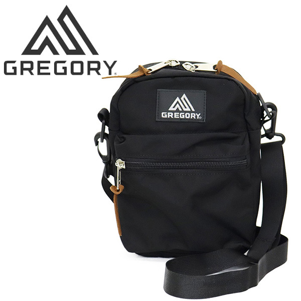 手数料安い GREGORY (グレゴリー) 1481841041-ブラック GY127 イージーポケット ショルダーバッグ