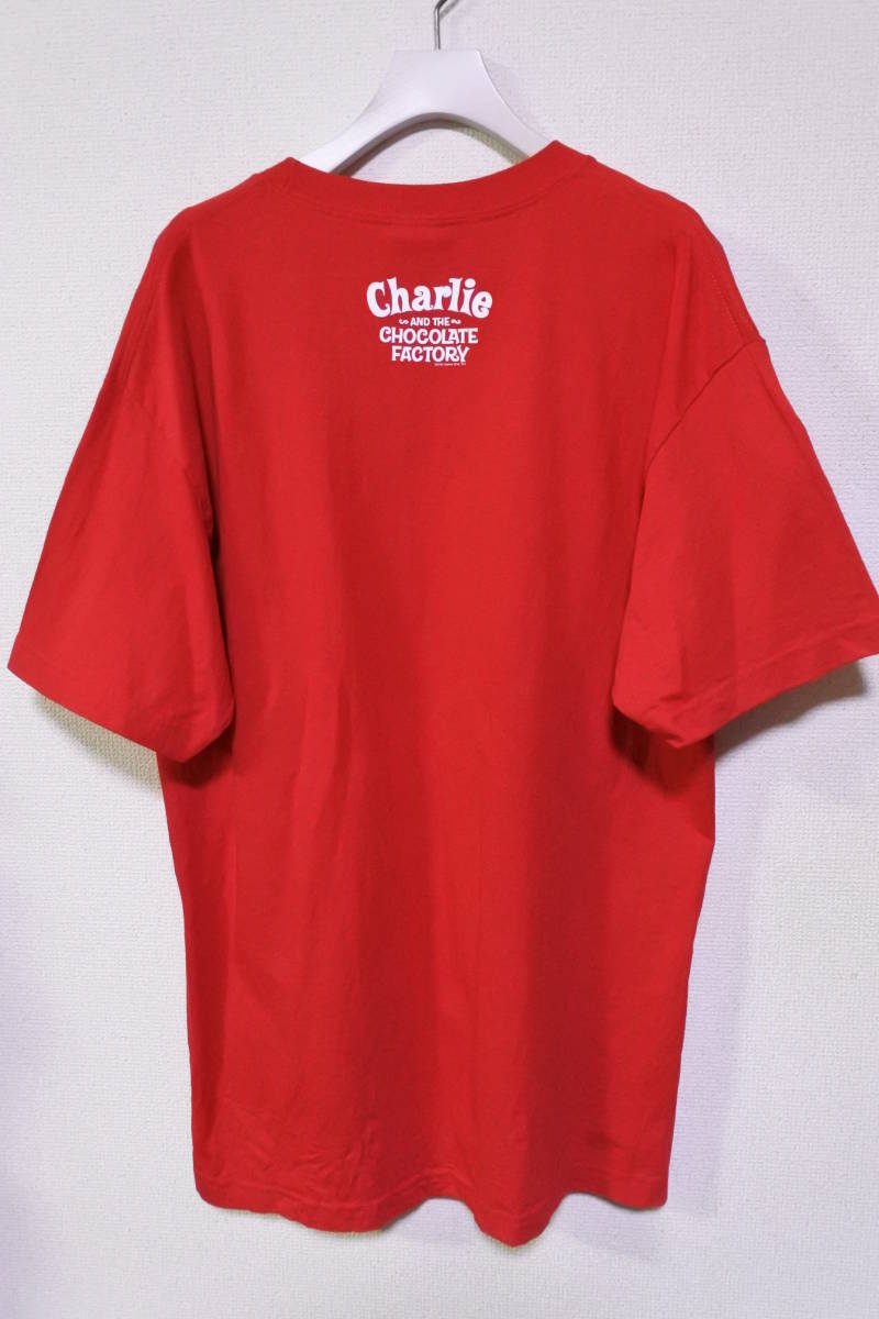 00's Charlie and the Chocolate Factory Movie Tee size L チャーリーとチョコレート工場 Tシャツ ティムバートン_画像2