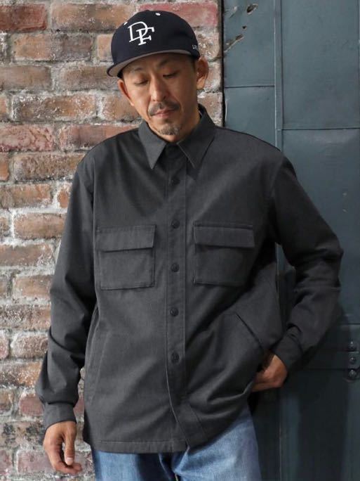 The DUFFER of ST.GEORGE 『WONDER SHAPE』SHIRT OUTER：360°全方向高伸縮 『ワンダーシェイプ』 シャツタイプアウター
