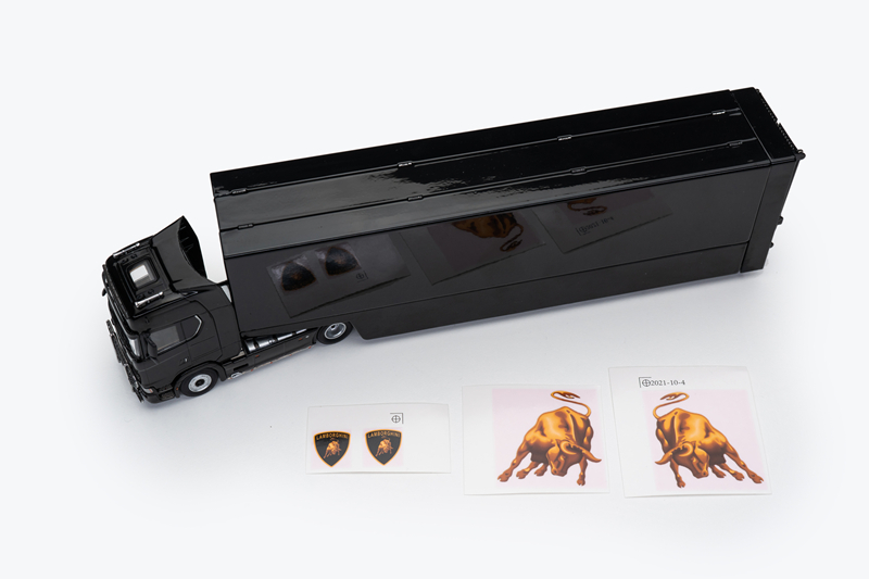 KF 1/64 スカニア Scania S730 V8 黒-